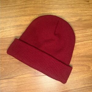 BDG (Urban Outfitters) Deep Red Knit Beanie